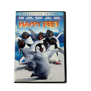 Happy Feet Widescreen Edition DVD 2006 PG Elijah Wood Brittany Murphy Warner Bro